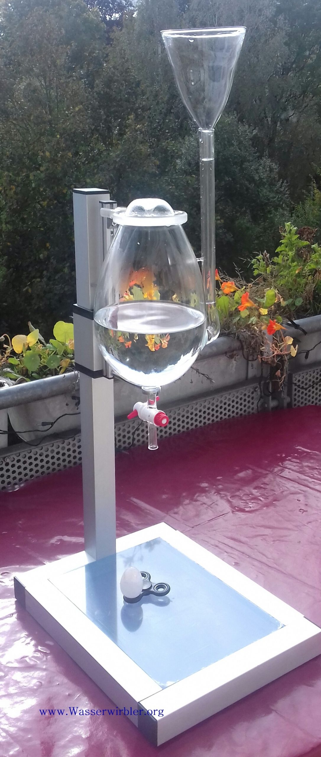 Wasserwirbler glas